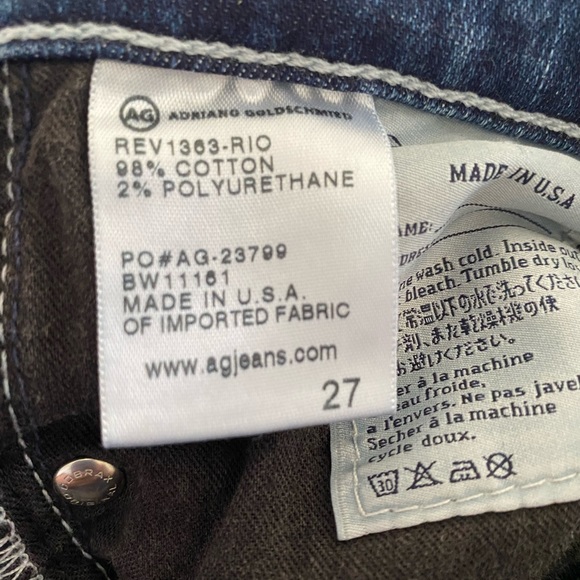 Adriano Goldschmied skinny jeans.Size 27 in great condition - Picture 8 of 8